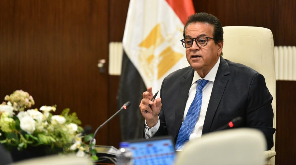 وزير الصحة والسكان الدكتور خالد عبدالغفار