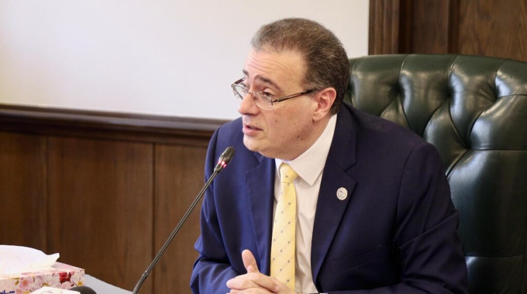 رئيس الجهاز المركزي للتنظيم والإدارة، المهندس حاتم نبيل