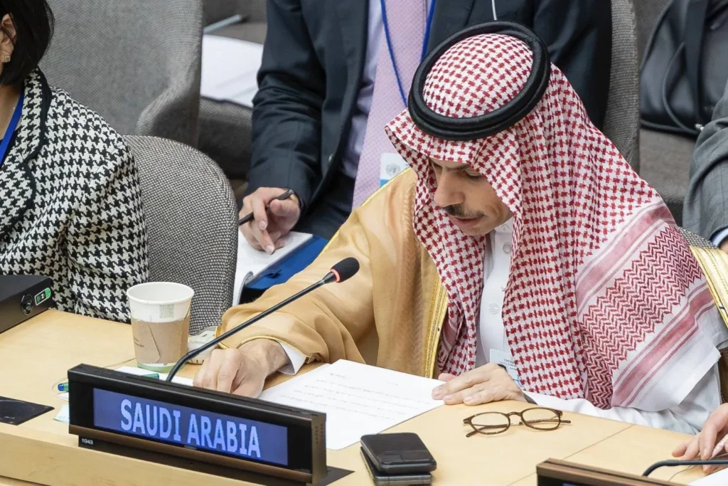 وزير الخارجية السعودي، الأمير فيصل بن فرحان