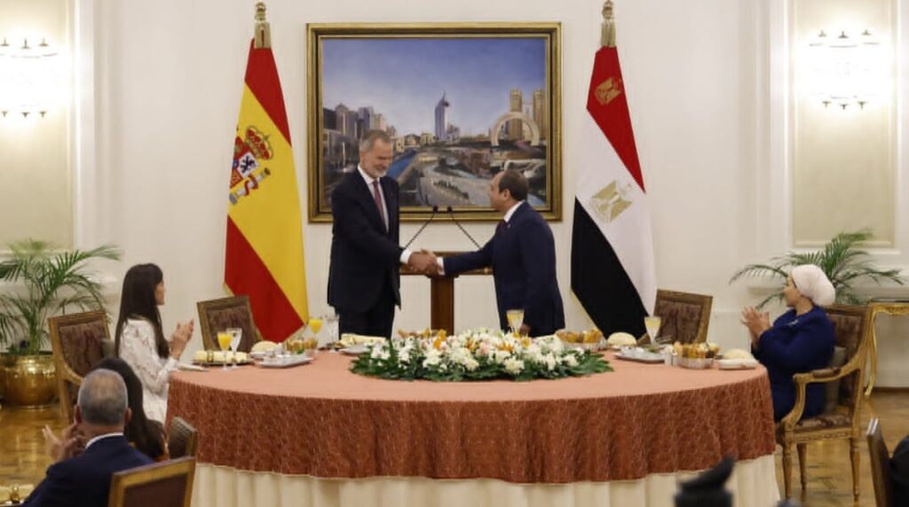 الرئيس السيسي وملك إسبانيا
