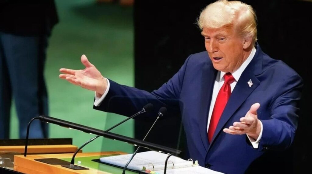 الرئيس الأمريكي دونالد ترامب