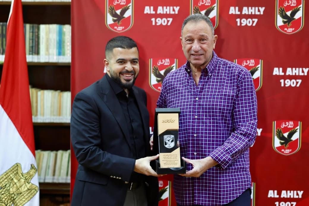 أحمد أمين مسعود مع الخطيب