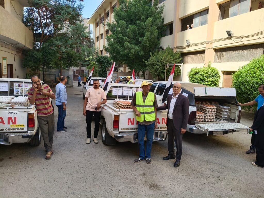 منافذ متنقلة لبيع بيض المائدة