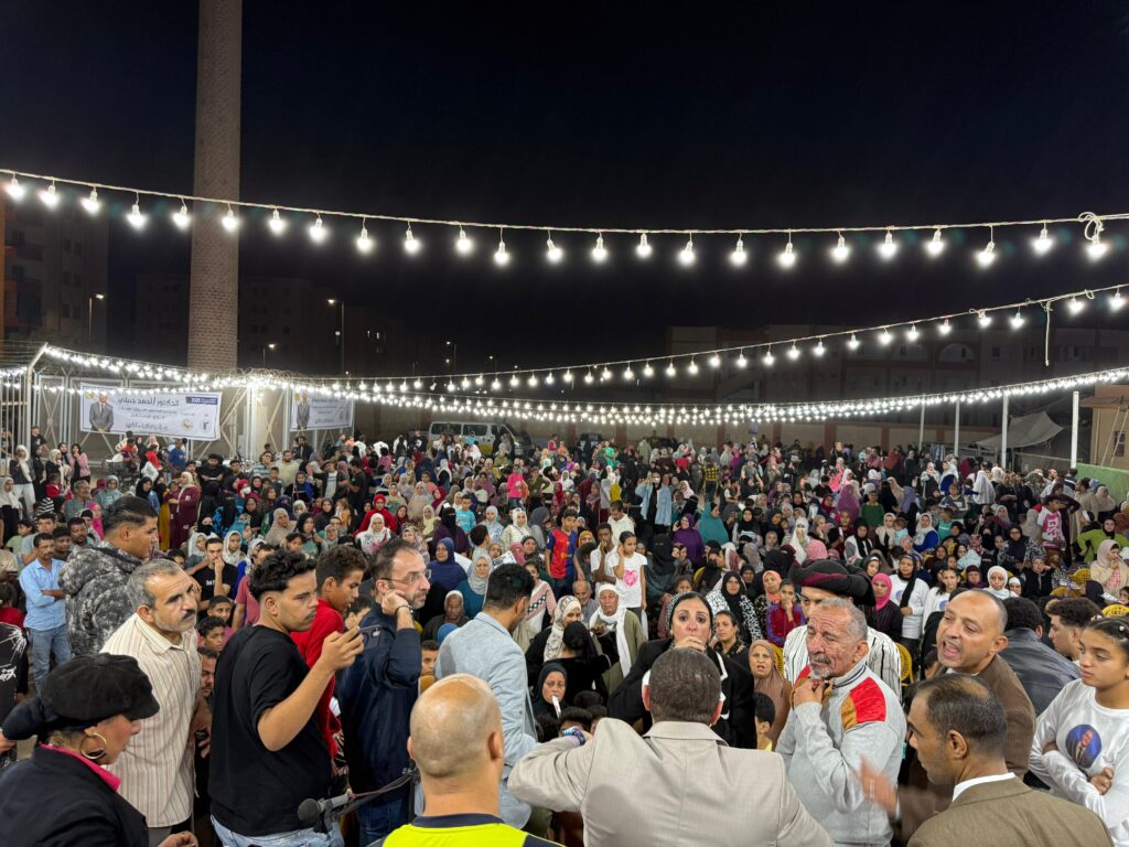 مؤتمر حاشد للمرشح أحمد جبيلي بالـ 800 فدان بأكتوبر.. والأهالي: «لديه رؤية وأمين في طرحه»