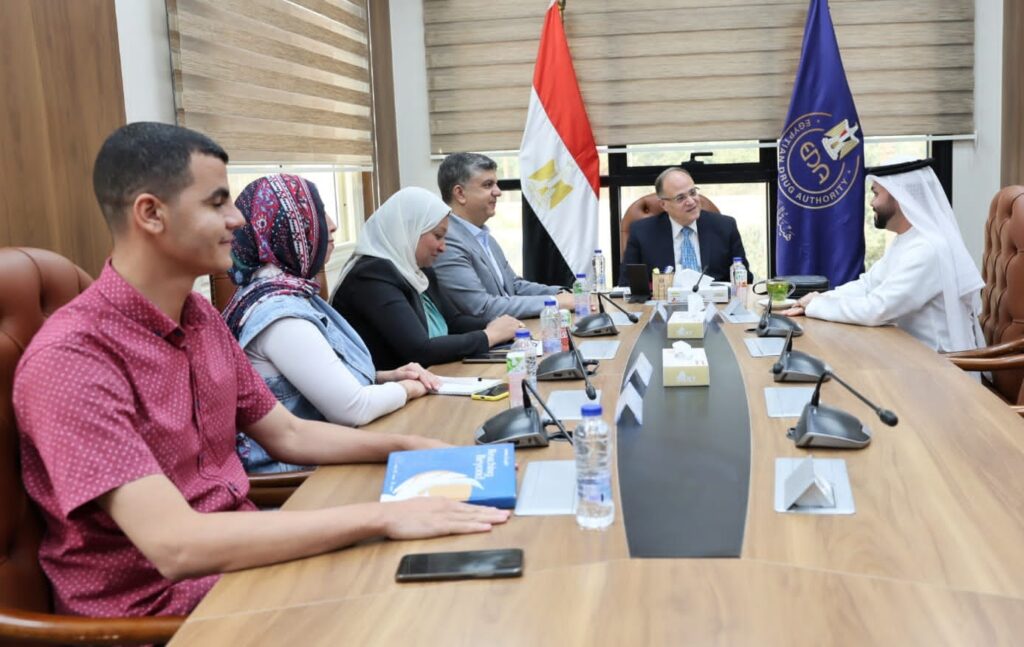 هيئة الدواء المصرية تبحث مع شركة “وقاية” الإماراتية تعزيز التعاون في إدارة المخلفات الطبية والدوائية اجتماع بين هيئة الدواء المصرية وشركة "وقاية" الإماراتية لبحث التعاون في إدارة ومعالجة المخلفات الطبية