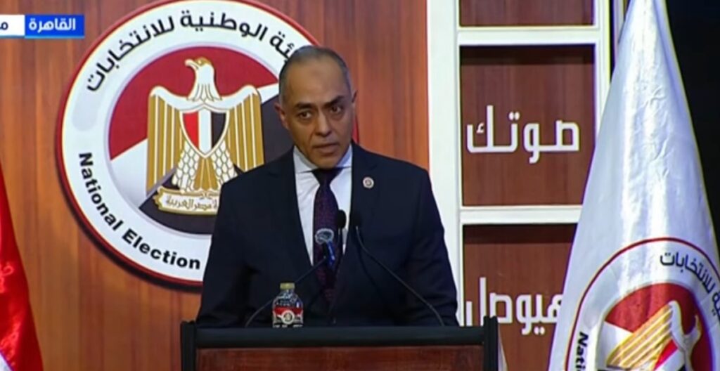 بنداري: استبعاد المقصرين في الدوائر الملغاة ولاتجاوز في انتخابات المرحلة الثانية مدير الجهاز التنفيذى للهيئة الوطنية للانتخابات، القاضى أحمد بندارى