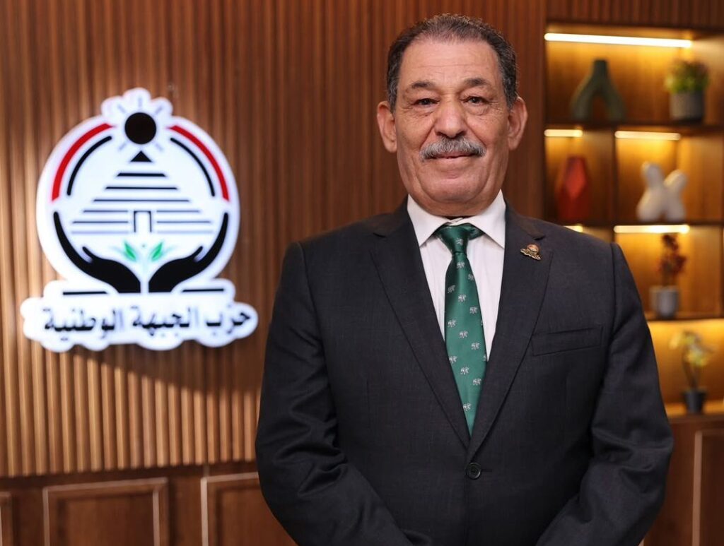 جلال صيام مرشح حزب الجبهة الوطنية