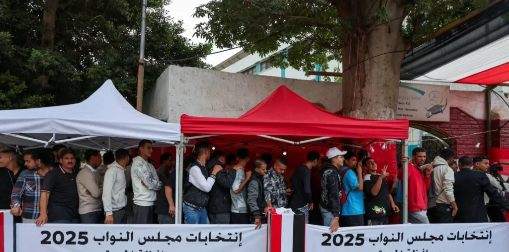 غلق لجان الاقتراع في اليوم الأول لجولة الإعادة في المرحلة الثانية بمجلس النواب 2025 انتخابات النواب 2025
