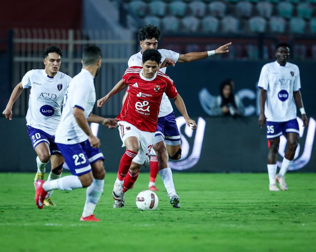 مباراة الأهلي والمصرية للاتصالات