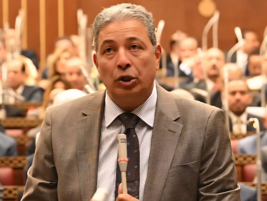 النائب خالد راشد، نائب رئيس الهيئة البرلمانية لحزب المصري الديمقراطي الاجتماعي بمجلس الشيوخ،