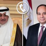 اتصال هاتفي بين الرئيس السيسي وأمير منطقة تبوك لتبادل التهاني بحلول رمضان
