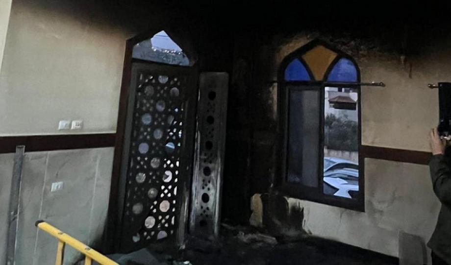 الأزهر الشريف يدين إحراق مسجد جنوب نابلس ويصفه بالجريمة الإرهابية الصهيونية
