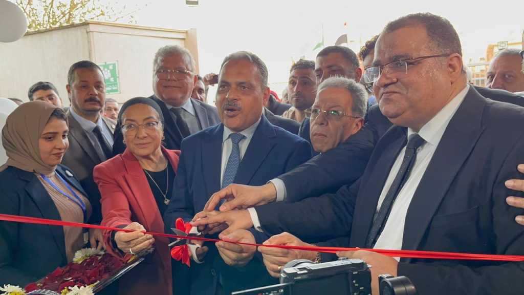 افتتاح مستشفى 25 يناير