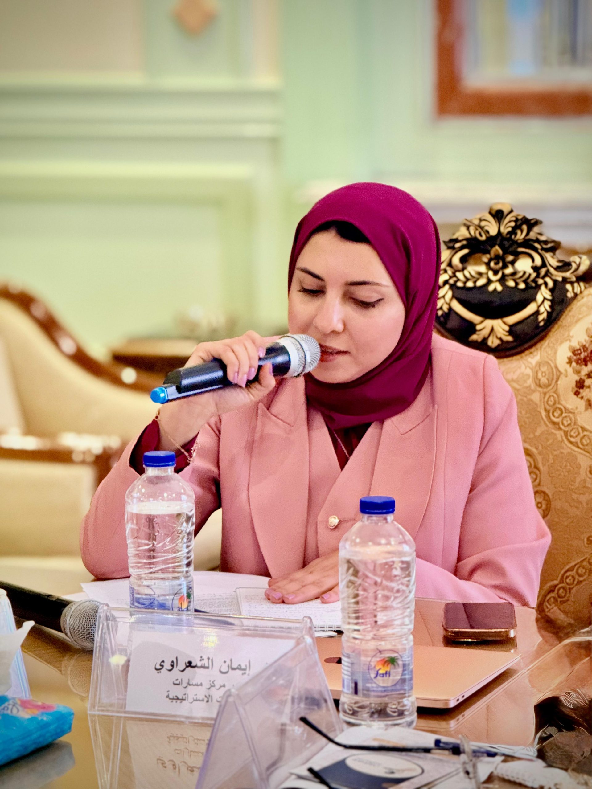 الدكتورة إيمان الشعراوي مدير مركز مسارات للدراسات الاستراتيجية