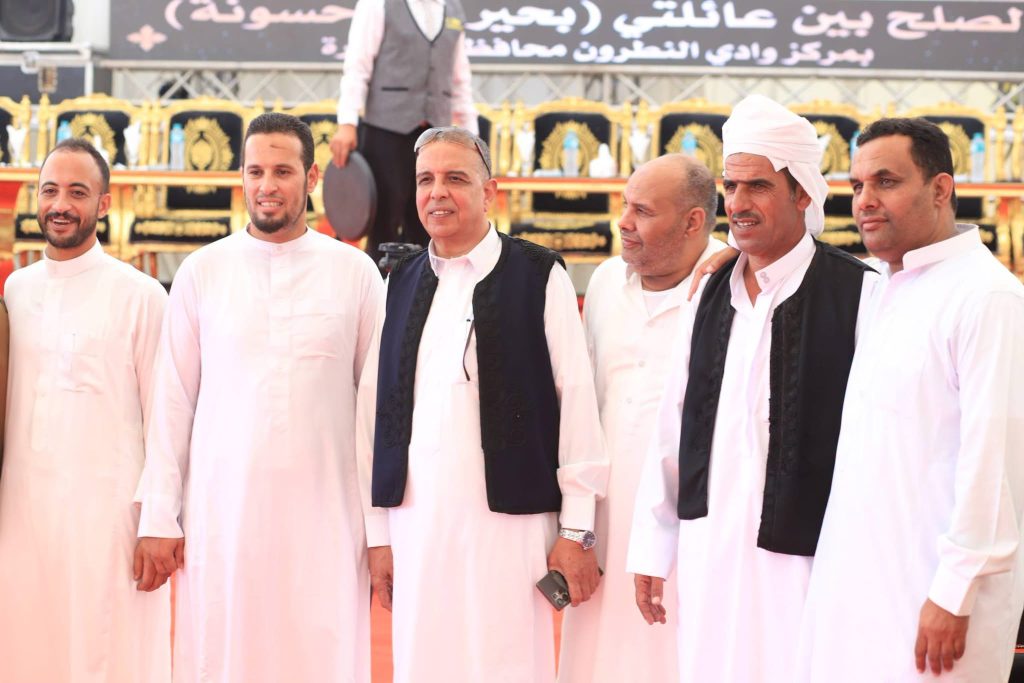 بحضور النواب وعمد ومشايخ القبائل العربية.. الصلح بين عائلتي «بحير» و«حسونة» في وادي النطرون